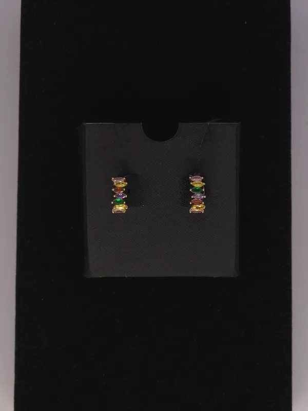 Gold_Tone_Multicolor_Stone_Drop_Earrings_For_Women