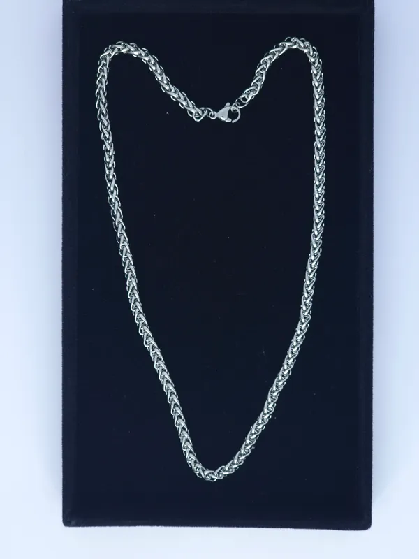 Silver_Tone_Chain_Necklace_For_Men