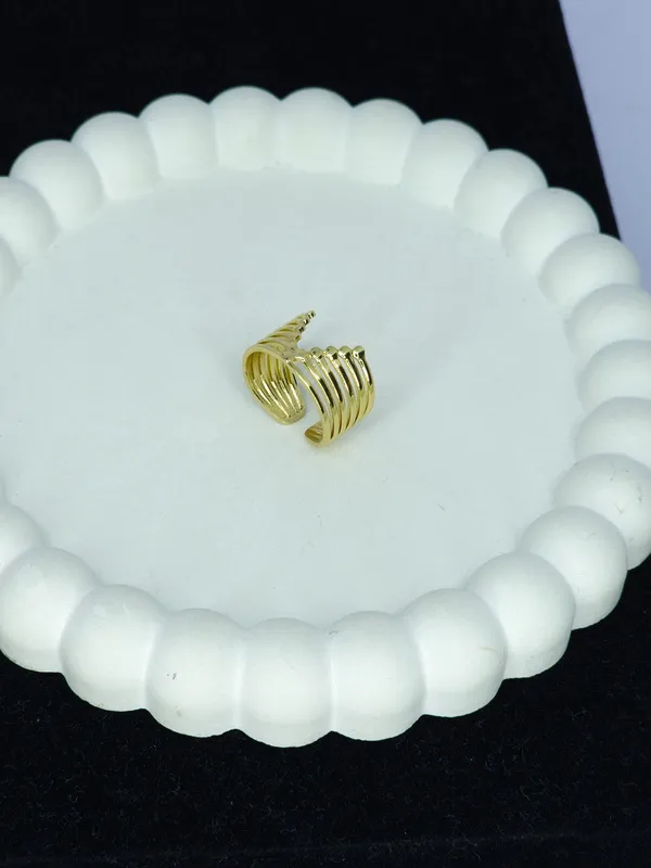 Gold_Tone_Adjustable_Ribbed_Multi-Band_Ring_For_Women