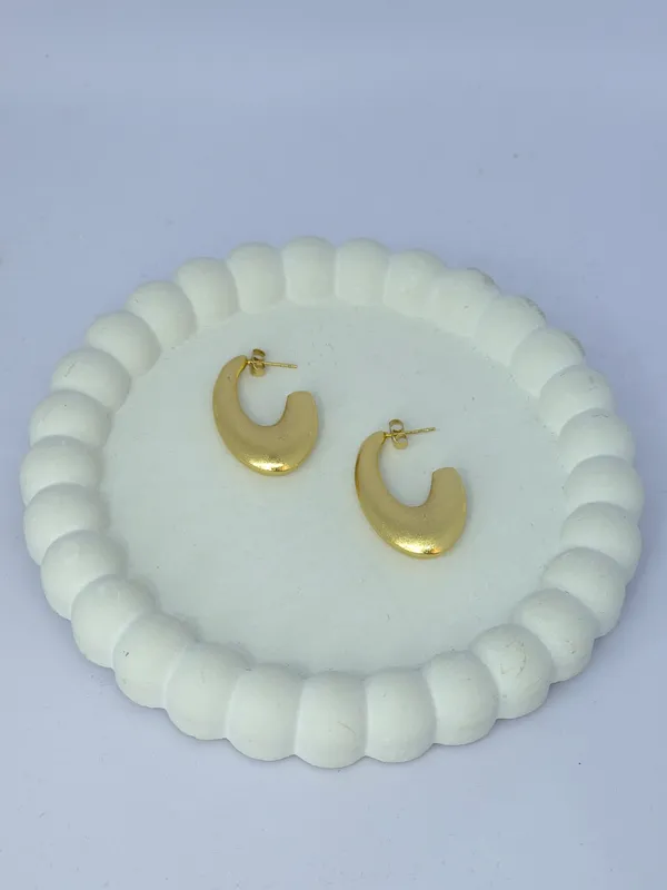 Gold_Tone_Steel_Crescent_Open_Hoop_Earrings_For_Women