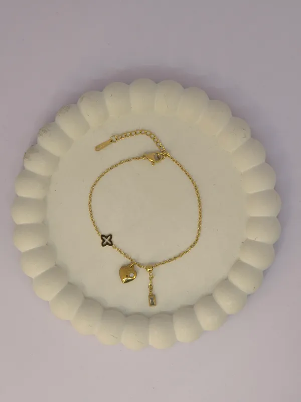 Gold_Tone_Charm_Bracelet_For_Women