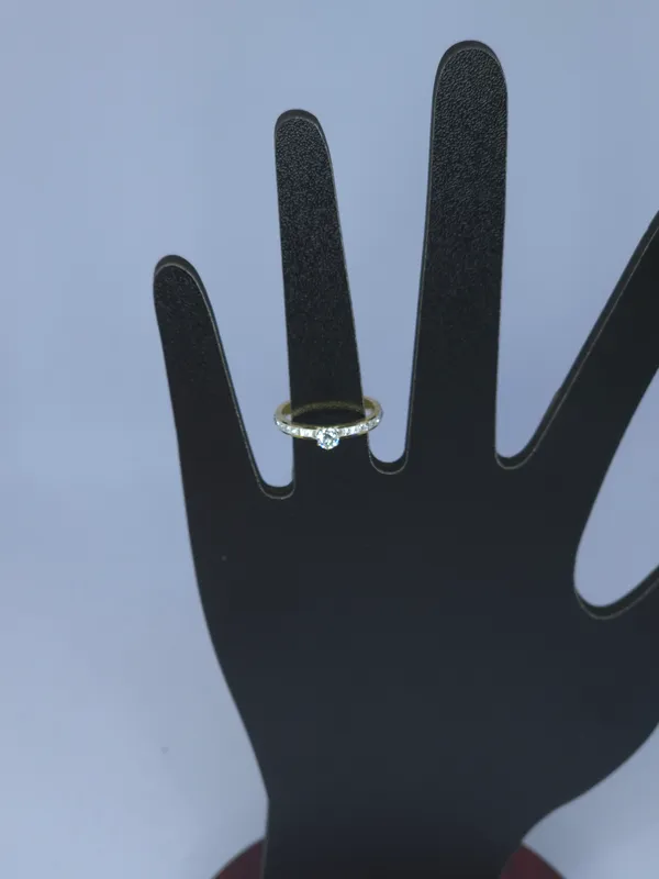 Silver_Tone_Clear_Stone_Studded_Band_Ring_For_Women