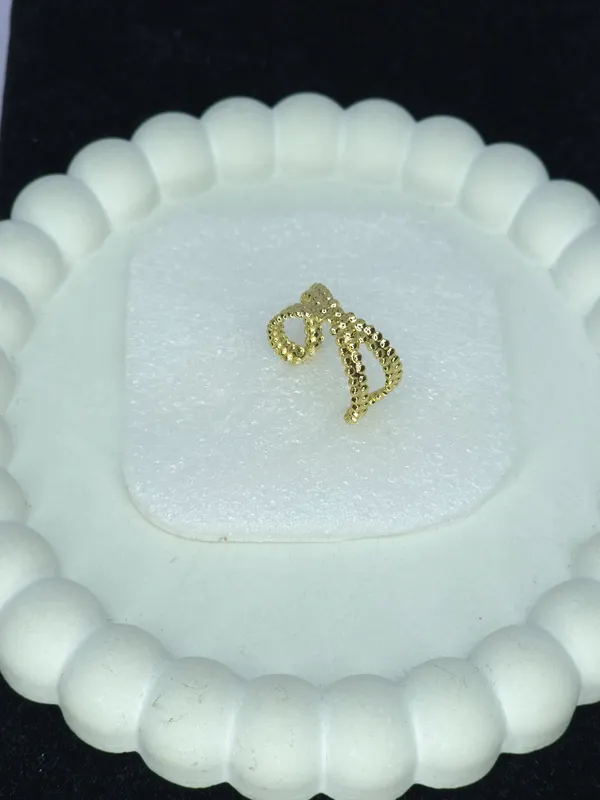 Gold_Tone_X-Shape_Charm_Pendant_For_Women