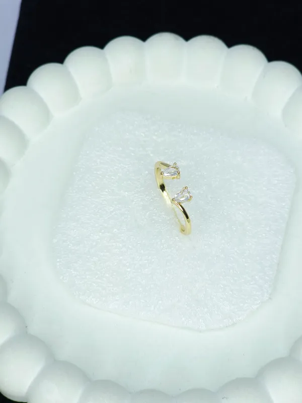 Gold_Tone_Clear_Crystal_Adjustable_Open_Band_Ring_For_Women