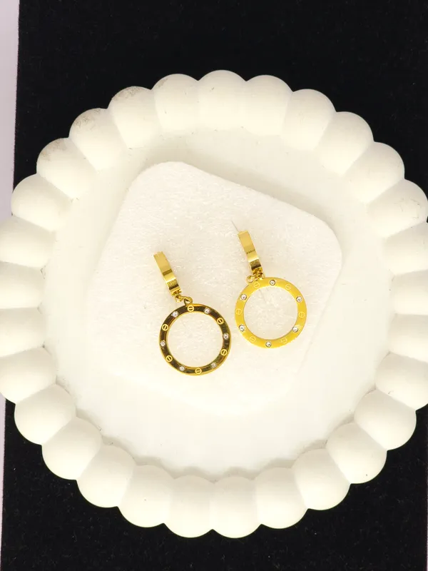 Gold_Tone_Crystal_Circular_Drop_Earrings_For_Women
