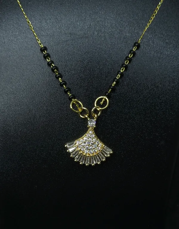 Black_Beaded_Gold_Tone_Pendant_Mangalsutra_For_Women
