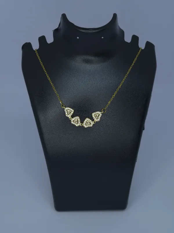 Gold_Tone_Geometric_Necklace_For_Women