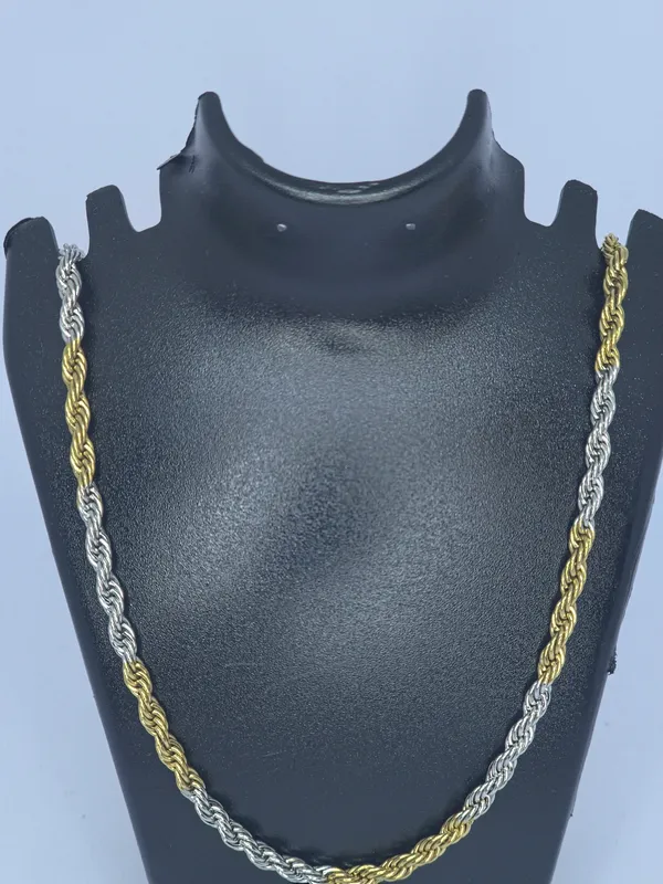 Gold_And_Silver_Tone_Rope_Chain_Necklace_For_Women