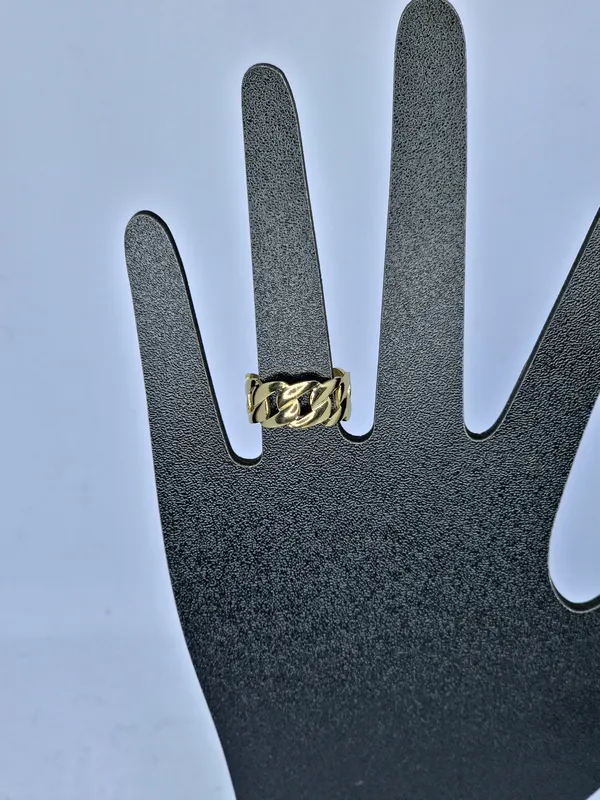 Gold_Tone_Chain_Link_Ring_For_Women