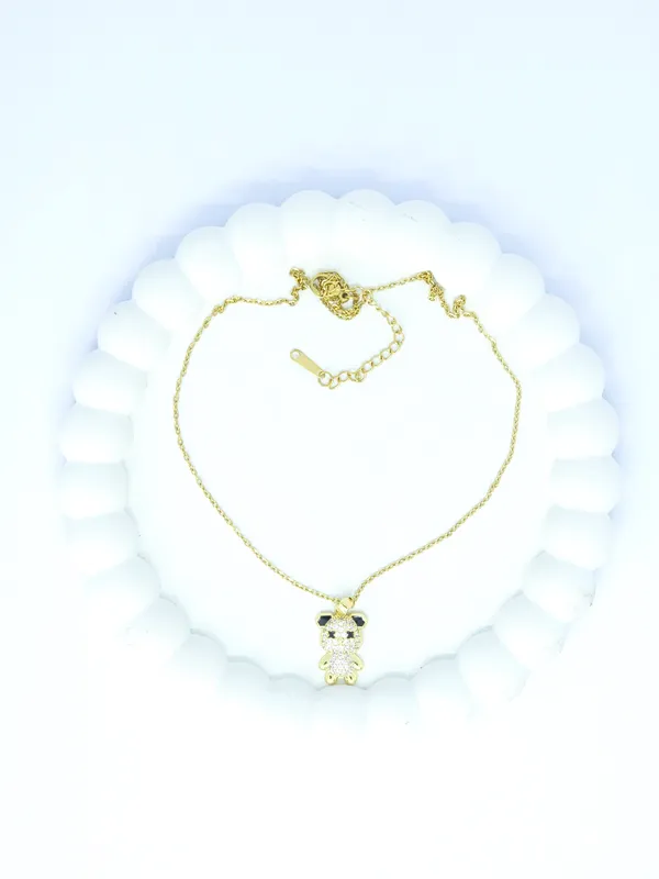 Gold-Tone_Teddy_Bear_Pendant_Necklace_For_Women