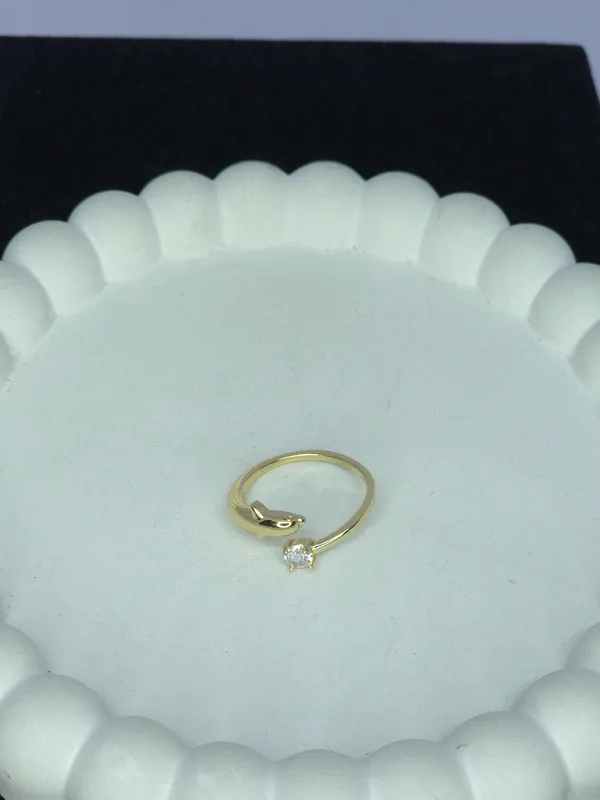 Gold_Tone_Adjustable_Snake_Ring_For_Women