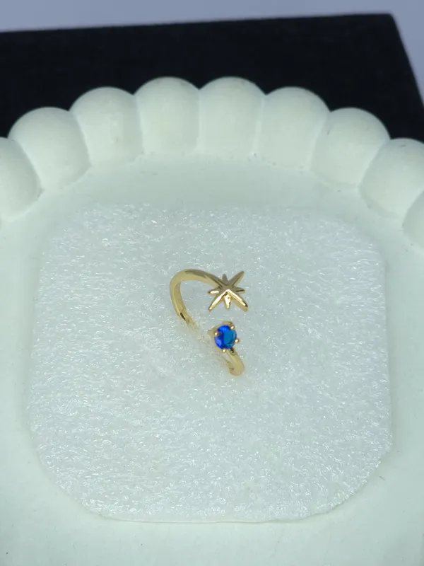 Gold-Toned_Star_Design_Nose_Ring_For_Women