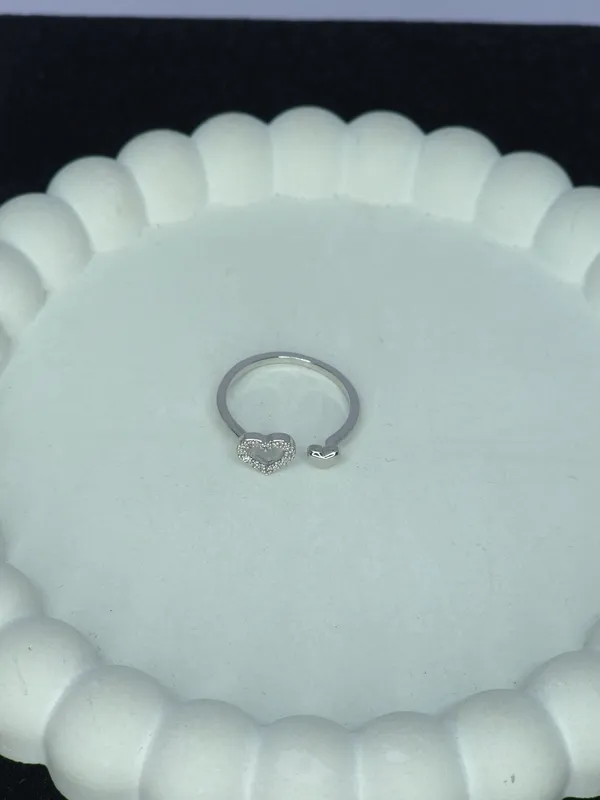 Silver_Tone_Heart_Adjustable_Ring_For_Women