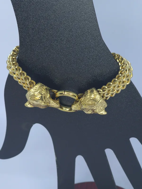 Gold_Tone_Dragon_Cuff_Bracelet_For_Adults