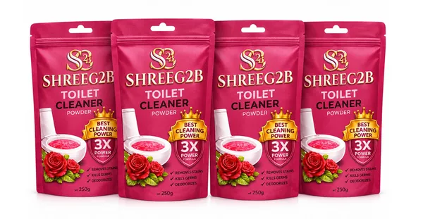 ShreeG2B_Toilet_Cleaner_Powder_pack_of_4