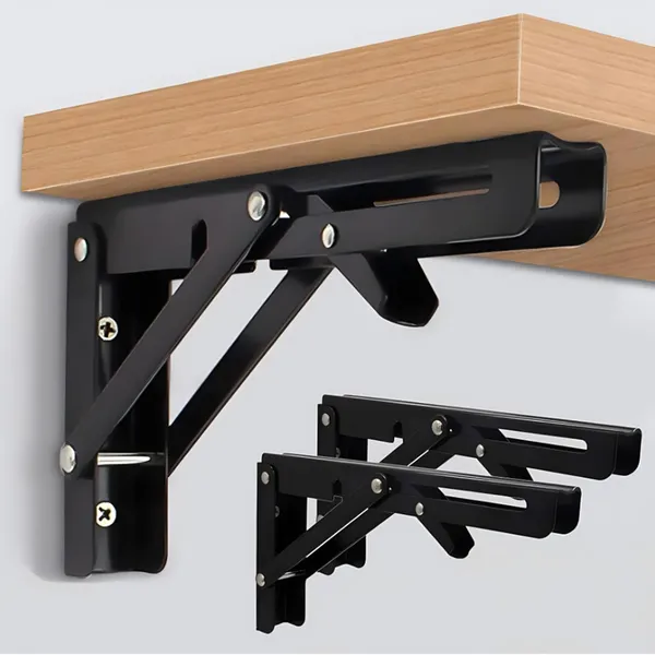 Vinbee_2_Pcs_Folding_Shelf_Brackets_8_Inch_Heavy_Duty_Metal_Collapsible_Shelf_Bracket_Diy_Wall_Mounted_Foldable_Shelf_Bracket_Hinge_Wall_Mounted_Space_Saving_For_Bench_Table