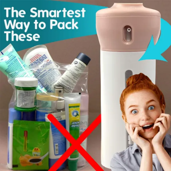 4_In_1_Travel_Dispenser_Chivenido_Lotion_Shampoo_Gel_Travel_Dispenser_Bottle_Sets_Shower_Bottles_Refillable_Travel_Bottles_For_Makeup_Travel_Supplies