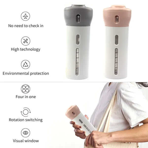 4_In_1_Travel_Dispenser_Chivenido_Lotion_Shampoo_Gel_Travel_Dispenser_Bottle_Sets_Shower_Bottles_Refillable_Travel_Bottles_For_Makeup_Travel_Supplies_Grey