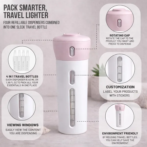 Travigo_4_In_1_Travel_Dispenser_Bottle_Sets_Includes_Four_40_Ml_Cosmetic_Toiletries_Tsa_Approved_Refillable_Leakproof_Liquid_Containers_For_Shampoo_Lotions_Skincare_Pink_Plastic