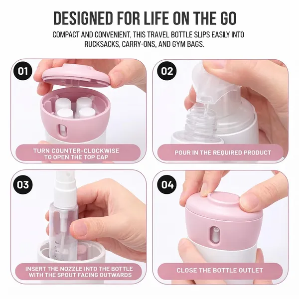 Travigo_4_In_1_Travel_Dispenser_Bottle_Sets_Includes_Four_40_Ml_Cosmetic_Toiletries_Tsa_Approved_Refillable_Leakproof_Liquid_Containers_For_Shampoo_Lotions_Skincare_Pink_Plastic