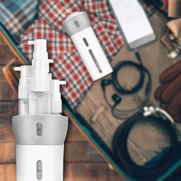 Rrwin_4_In_1_Travel_Bottle_Set_Dispenser_Multifunction_Toiletry_Kits_Cosmetic_Container_For_Toothbrush_Sanitizer_Lotion_Skincare_Soap_Makeup_White_Gray