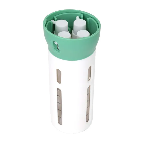 Travigo_4_In_1_Travel_Dispenser_Bottle_Sets_Includes_Four_40_Ml_Cosmetic_Toiletries_Tsa_Approved_Refillable_Leakproof_Liquid_Containers_For_Shampoo_Lotions_Skincare_Makeup_Products_Inc_Labels_Green