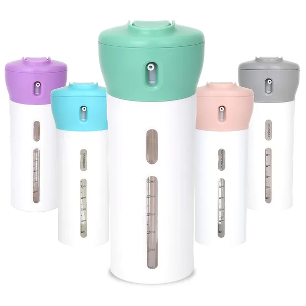 Travigo_4_In_1_Travel_Dispenser_Bottle_Sets_Includes_Four_40_Ml_Cosmetic_Toiletries_Tsa_Approved_Refillable_Leakproof_Liquid_Containers_For_Shampoo_Lotions_Skincare_Makeup_Products_Inc_Labels_Green