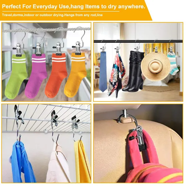 Buzifu_Pack_Of_20_Clip_Hooks_Boot_Hanger_Metal_Non_Slip_Clothes_Hanger_360_Rotating_Clips_Trouser_Laundry_Hanging_Hooks_Pegs_For_Scarves_Hats