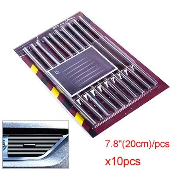 Royalfox_10pc_Chrome_Pvc_Car_Air_Conditioner_Vent_Outlet_Trim_Decoration_Strip_For_Dodge_Jeep_Chrysler_Bmw_Mercedes_Benz_Chevrolet_Buick_Volvo_Ford_Cadillac_Car_Accessories_For_Women_Men_Silver