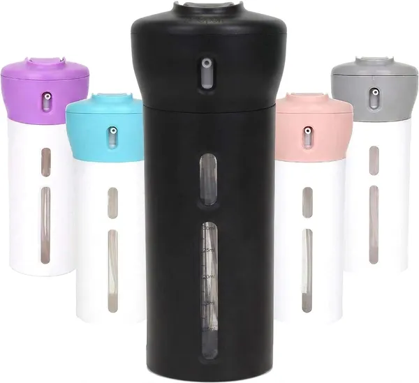 Travigo_4_In_1_Travel_Bottle_Dispenser_Includes_Four_Empty_Reusable_1_4_Oz_40_Ml_Cosmetic_Toiletry_Containers_For_Sanitizer_Soap_Lotions_Skincare_Makeup_Products_Black_Black_Plastic