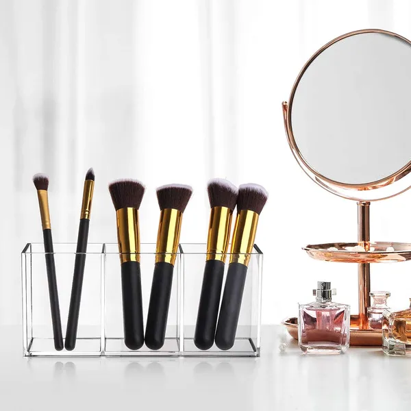 Makeup_Brush_Holder_Organizer_Clear_Cosmetic_Brushes_Container_Storage_3_Slots_Great_For_Vanity