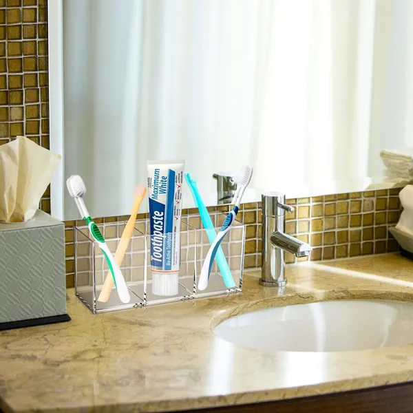 Makeup_Brush_Holder_Organizer_Clear_Cosmetic_Brushes_Container_Storage_3_Slots_Great_For_Vanity