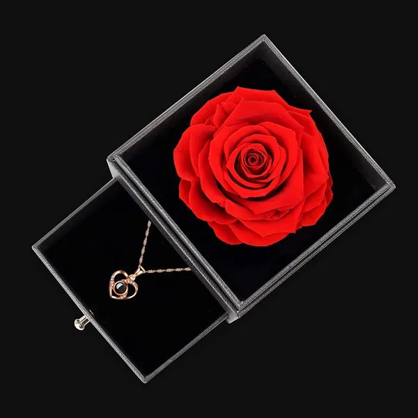 Foleto_Real_Preserved_Rose_Eternal_Handmade_Rose_With_Love_You_Necklace_1_Count_Red_3_14_Inches_Traditional_Style_Romantic_Stylish_Gift_Set_1_Pack