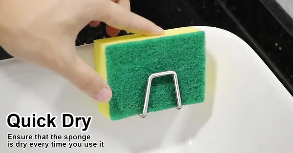 Houmyud_Sponge_Holder_For_Kitchen_Sink_Caddy_Self_Adhesive_Sus304_Stainless_Steel_Dish_Sponge_Holder_Rust_Proof_Waterproof_Silver