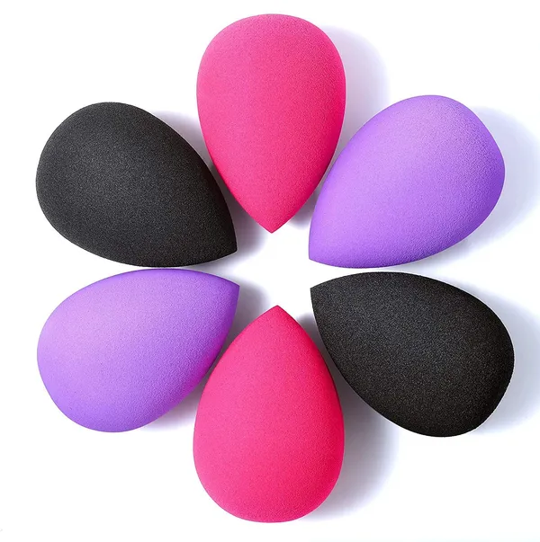 6_Pcs_Makeup_Sponge_Blender_Beauty_Foundation_Blending_Sponge_Set_With_Powder_Puff_Sponge
