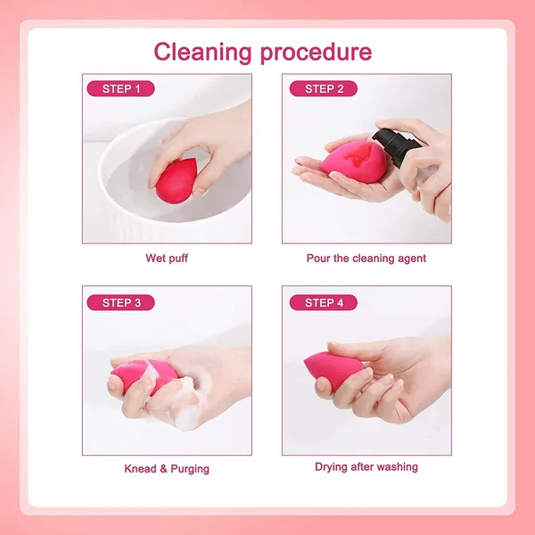 6_Pcs_Makeup_Sponge_Blender_Beauty_Foundation_Blending_Sponge_Set_With_Powder_Puff_Sponge