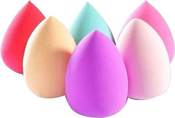 6_Pcs_Makeup_Sponge_Blender_Beauty_Foundation_Blending_Sponge_Set_With_Powder_Puff_Sponge