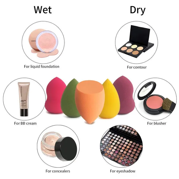 5_Pieces_Beauty_Egg_Makeup_Puffs_Cosmetic_Sponge_Set_Of_Beauty_Makeup_Sponges_3_Shapes_Beauty_Make_Up_Powder_Puff_For_Liquid_Powder_Bb_Cream_Multi_Colour