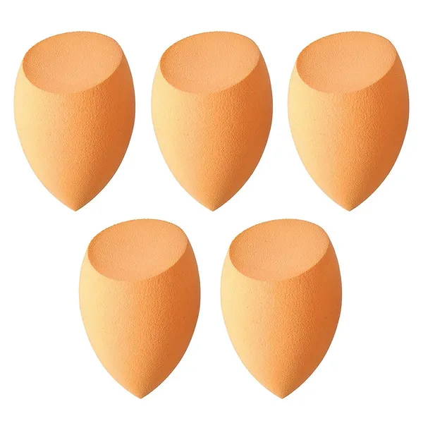 5_Pcs_Makeup_Sponges_Set_Blender_Beauty_Cosmetics_Tool_Facial_Powder_Puff_Foundation_Sponge_Professional_Make_Up_Applicator_Latex_Free_Suit_For_All_Skin_Type_Multi_Colour
