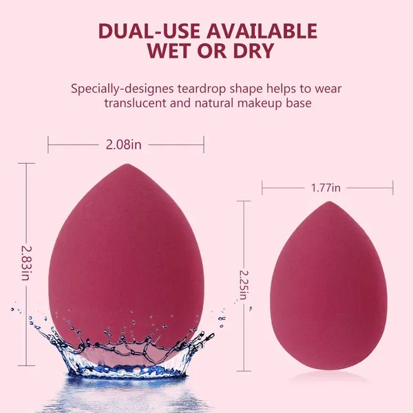Multicolour_Makeup_Foundation_Sponges_Set_Beauty_Blender_2_Pcs