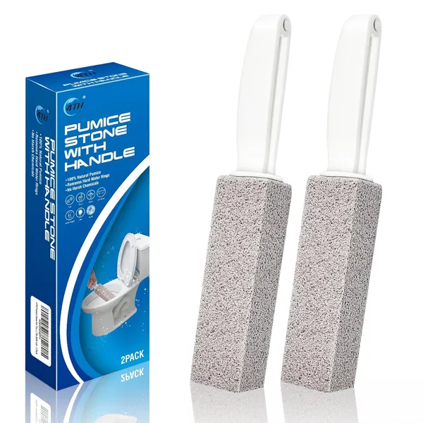 4th_Pumice_Stone_For_Toilet_Bowl_Cleaning_Pumice_Stick_With_Handle_Cleans_Away_Limescale_Stain_Hard_Water_Rings_Calcium_Buildup_Iron_And_Rust_Remover_For_Tile_Bath_Kitchen_Household_2_Piece
