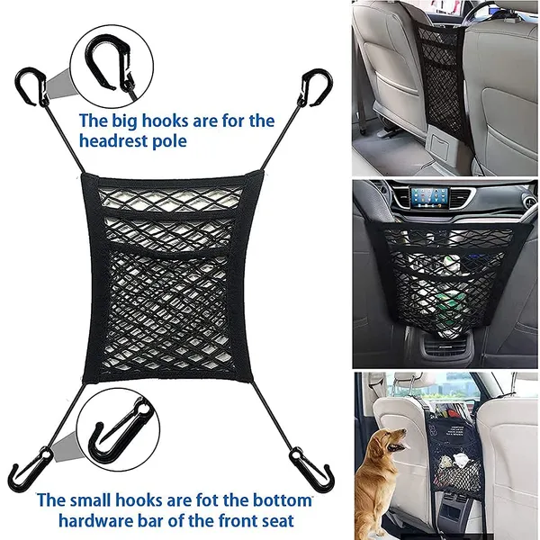 Lustre_3_Layer_Car_Mesh_Organizer_Seat_Back_Net_Bag_Barrier_Of_Backseat_Pet_Kids_Cargo_Tissue_Purse_Holder_Driver_Storage_Netting_Pouch