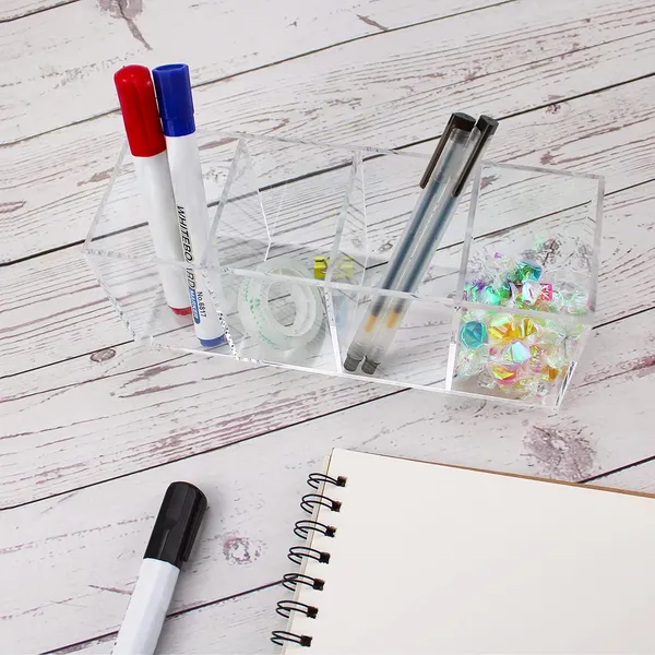 Acrylic_Pen_Holder_4_Compartments_Clear_Pen_Holder_Organizer_Makeup_Brush_Holder_For_Office_Desk_Accessories_Cosmetic_Brush_Storage_Box_Dorm_Bathroom_Kitchen_Clear_Hair_Brush_Holder_Pen_Organizer