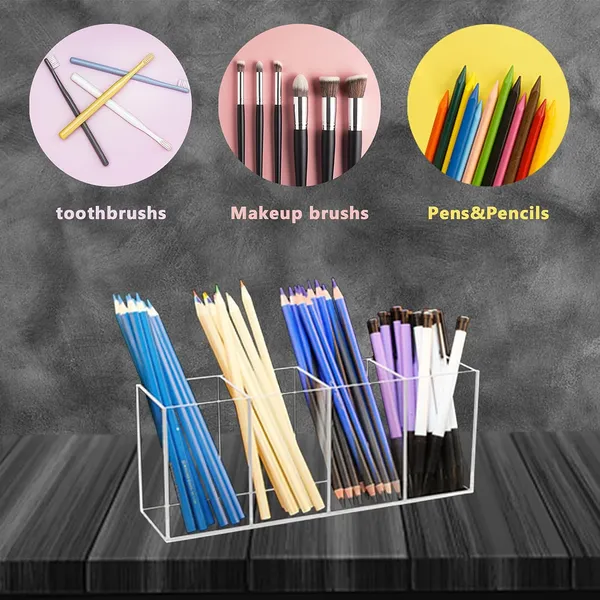 Acrylic_Pen_Holder_4_Compartments_Clear_Pen_Holder_Organizer_Makeup_Brush_Holder_For_Office_Desk_Accessories_Cosmetic_Brush_Storage_Box_Dorm_Bathroom_Kitchen_Clear_Hair_Brush_Holder_Pen_Organizer