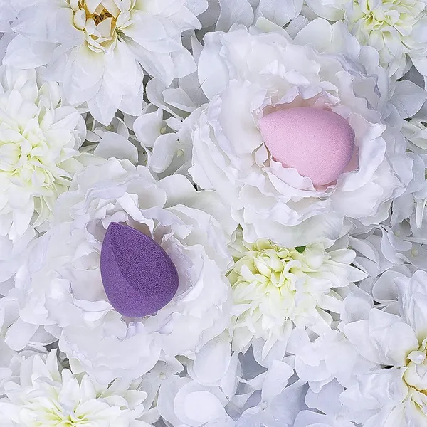Makeup_Beauty_Sponge_Pro_Puff_Set_2_Pcs_Teardrop_And_Wedge_Shaped_Hypoallergenic_Latex_Free_Flawless_Streak_Free_Foundation_Blender