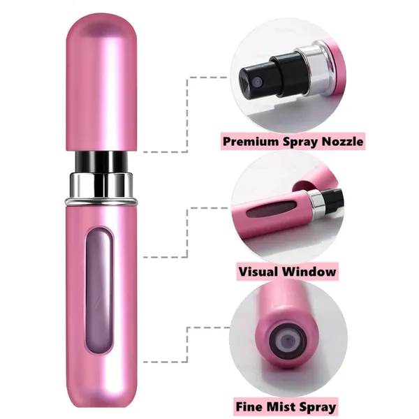 6_Pcs_Perfume_Bottles_5ml_Atomiser_Refillable_Spray_Portable_Liquid_Glass_Bottle_Easy_To_Fill_Scent_Aftershave_Pump_Case_Travel_Outgoing_Purse_Multicolor_6pack