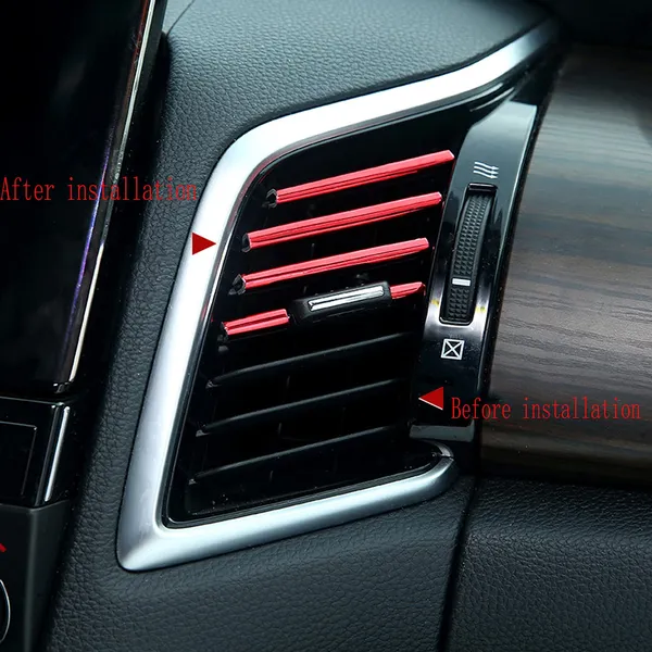 20pcs_Car_Interior_Moulding_Trim_Car_Air_Conditioner_Vent_Outlet_Trim_Pvc_Car_Interior_Trim_Vent_Outlet_Trim_Decoration_Strip_For_All_Straight_Air_Vent_Outlet_Red