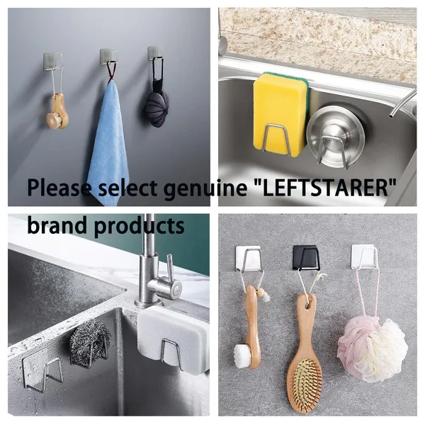 Leftstarer_4_Pack_Sink_Sponge_Holder_For_Kitchen_Sink_Premium_Sus304_Stainless_Steel_Rustproof_Waterproof_Quick_Drying_Small_Strong_Adhesive_Sponge_Holder_4