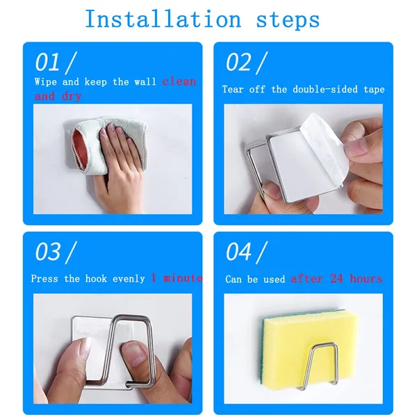 Leftstarer_4_Pack_Sink_Sponge_Holder_For_Kitchen_Sink_Premium_Sus304_Stainless_Steel_Rustproof_Waterproof_Quick_Drying_Small_Strong_Adhesive_Sponge_Holder_4