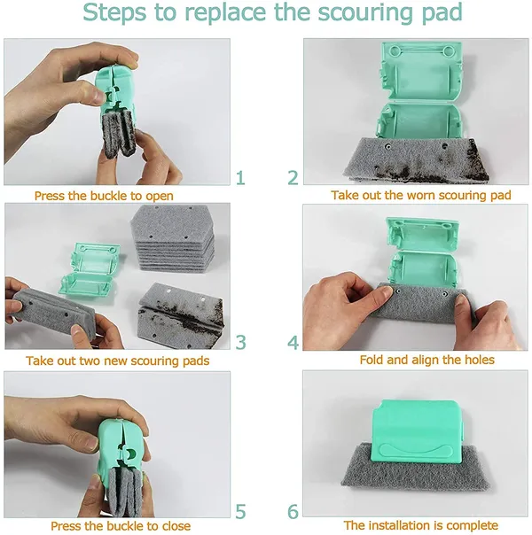Magic_Window_Cleaning_Brush_Hand_Held_Crevice_Cleaner_Tools_Window_Track_The_Game_Changing_Sustainable_Dish_Brush_Fixed_Slide_Brush_Head_For_All_Corners_And_Gaps_2pcs_1pcs